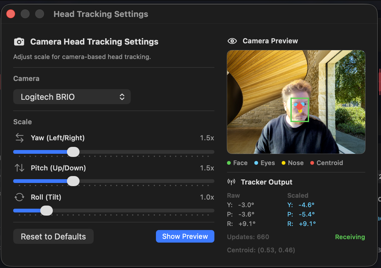 Head Tracking