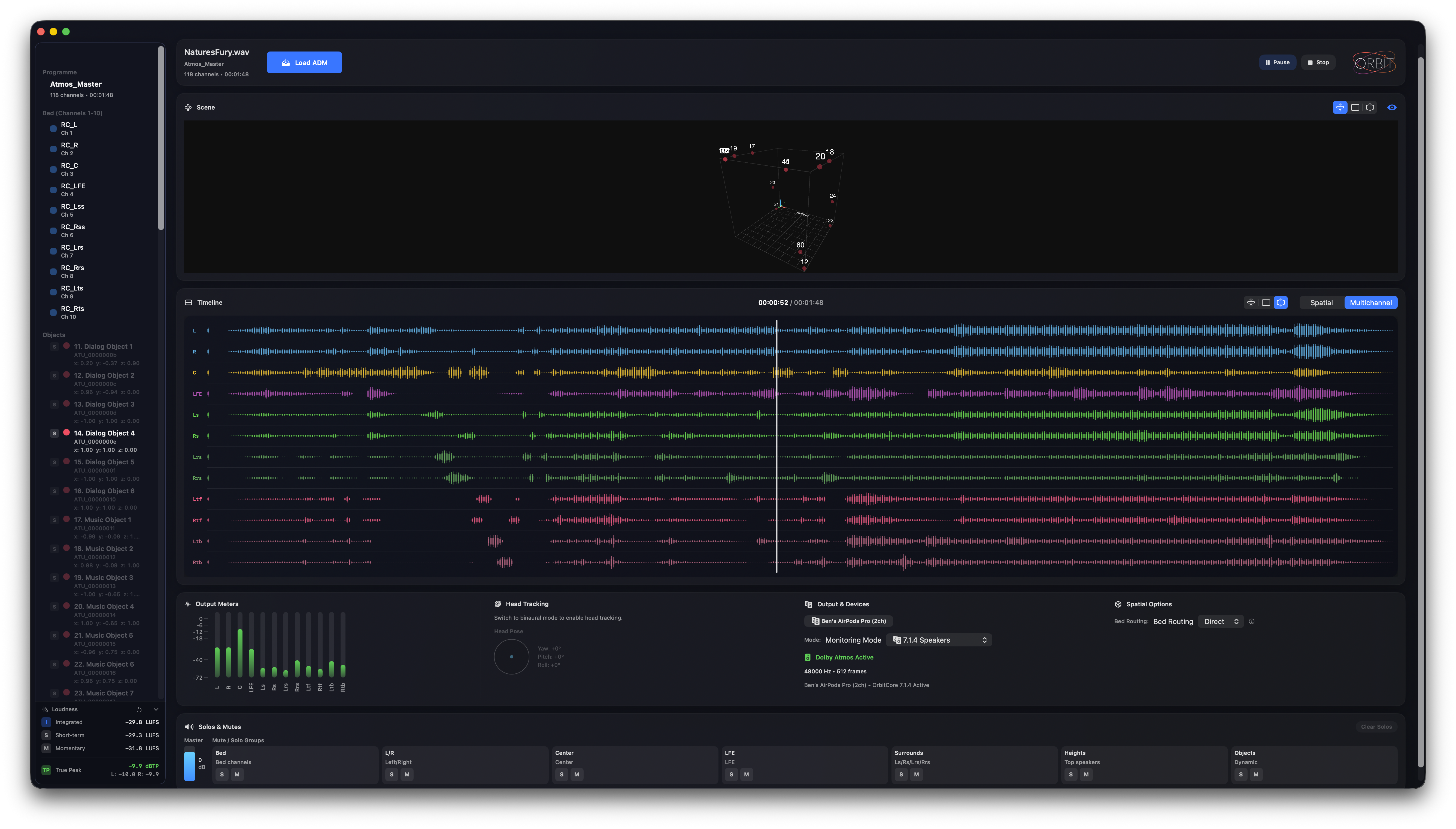 Orbit Full Interface